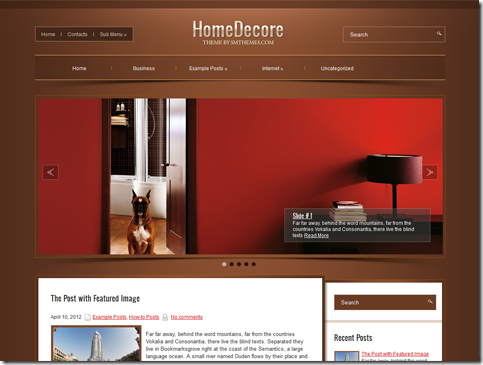homedecore - HomeDecore wordpress主题，wordpress家具/装饰主题下载。