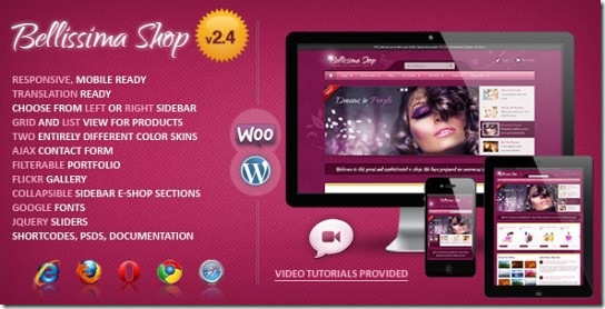 Bellissima - Bellissima v2.4-WooCommerce汉化版，Bellissima wordpress主题官方最新版，Bellissima主题汉化版。