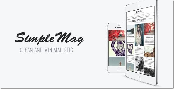 SimpleMag - SimpleMag wordpress主题中文版，SimpleMag杂志/博客WordPress主题汉化版。