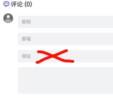 Wordpress文章评论网址栏去除插件